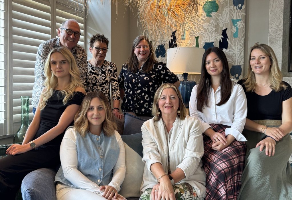 Team photo - interior designers in Devon
