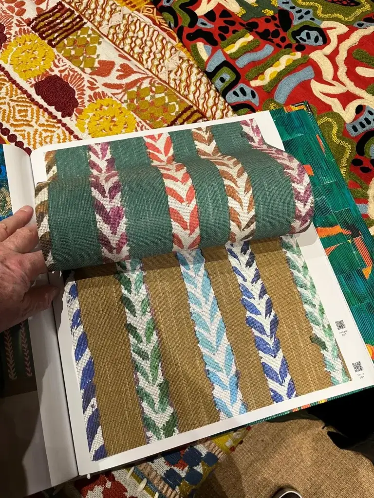 interior design, interior, devon interior designers, paris, wallcovering, showroom